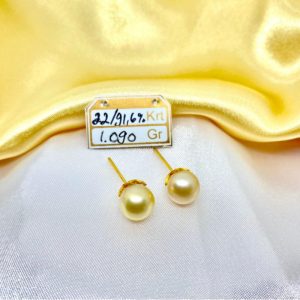 Anting Emas Mutiara