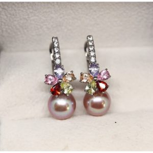 Anting Rhodium Mutiara
